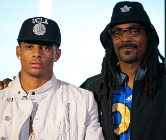 Snoop Dogg and son