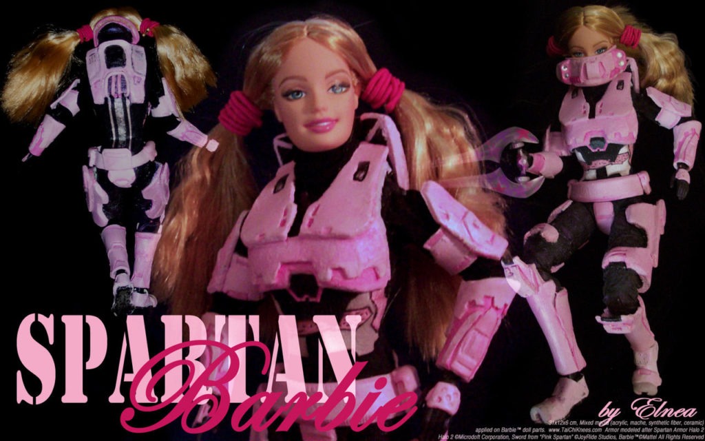 Spartan Barbie