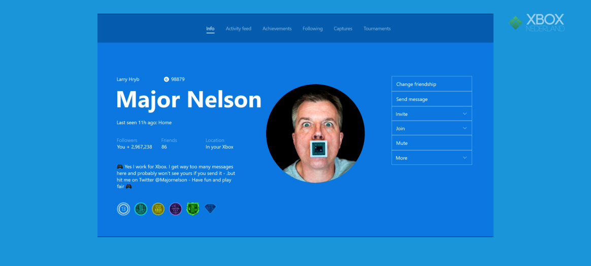 Xbox Update maakt eigen Gamerpic mogelijk