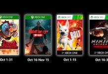 Games with Gold van oktober 2019