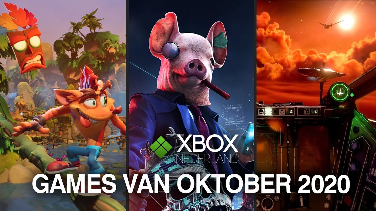 Nieuwe Xbox releases oktober 2020 (video) XBNL