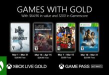 Games with Gold van maart 2021