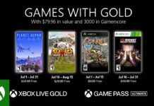 Games with Gold van juli 2021