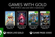 Games with Gold van november 2021