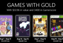 Games with Gold van augustus 2022