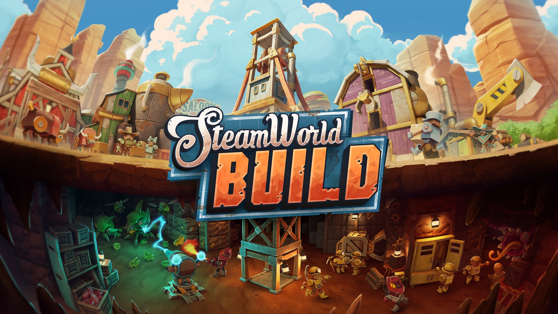 [Review] SteamWorld Build – An accessible city builder