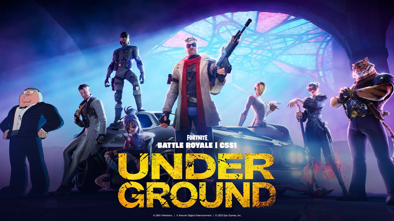 Fortnite lancia il Capitolo 5: Underground e mostra le prime immagini