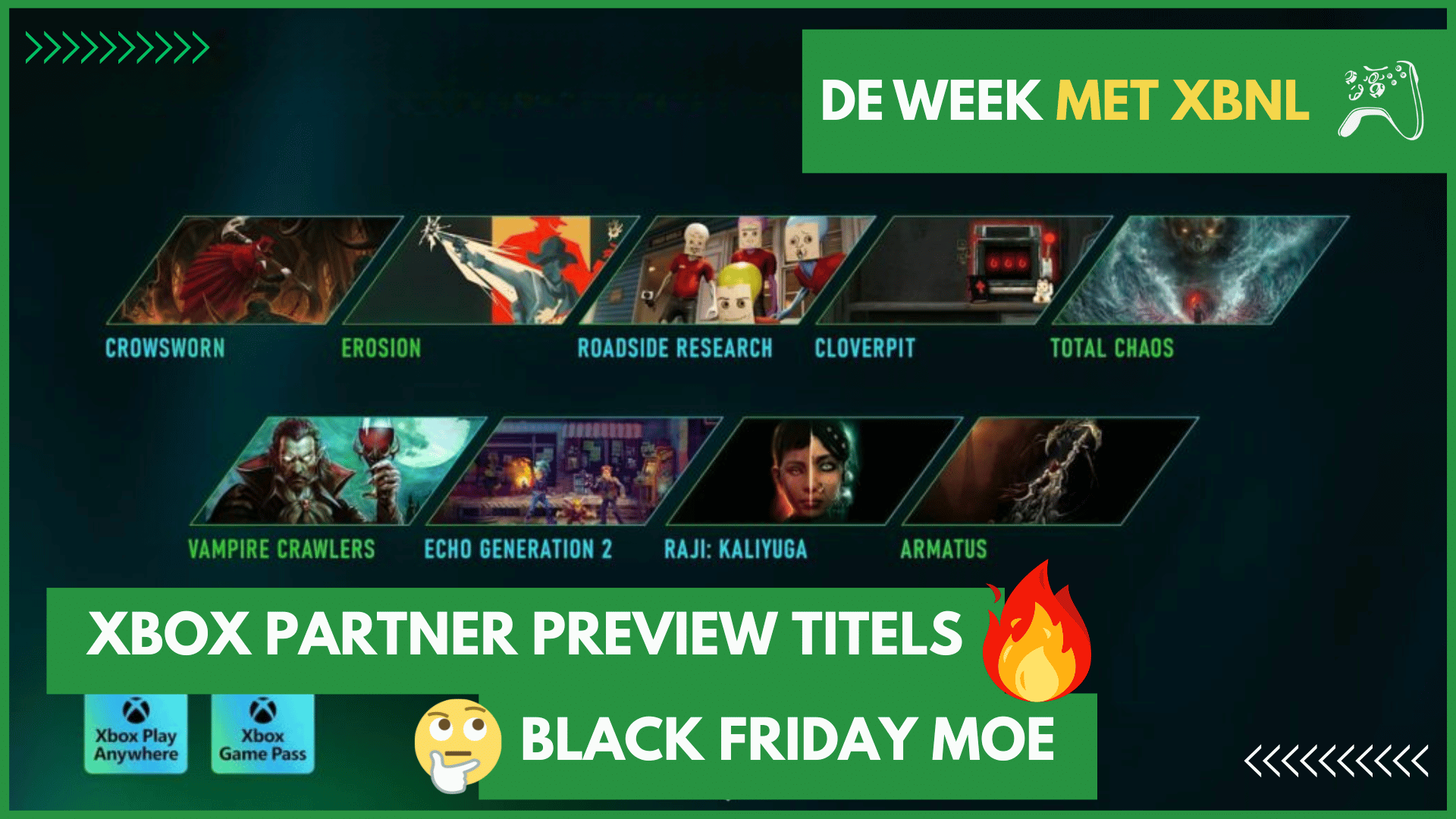 [PODCAST] Xbox toont potentiële parels met Partner Preview – De Week met XBNL afl. 349