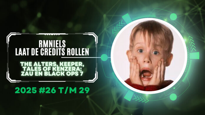 Laat de credits rollen RMNiels 26 tm 29